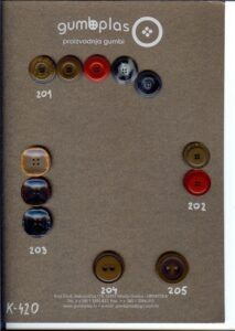 K 420, K 421, K 426, K 435, K 437